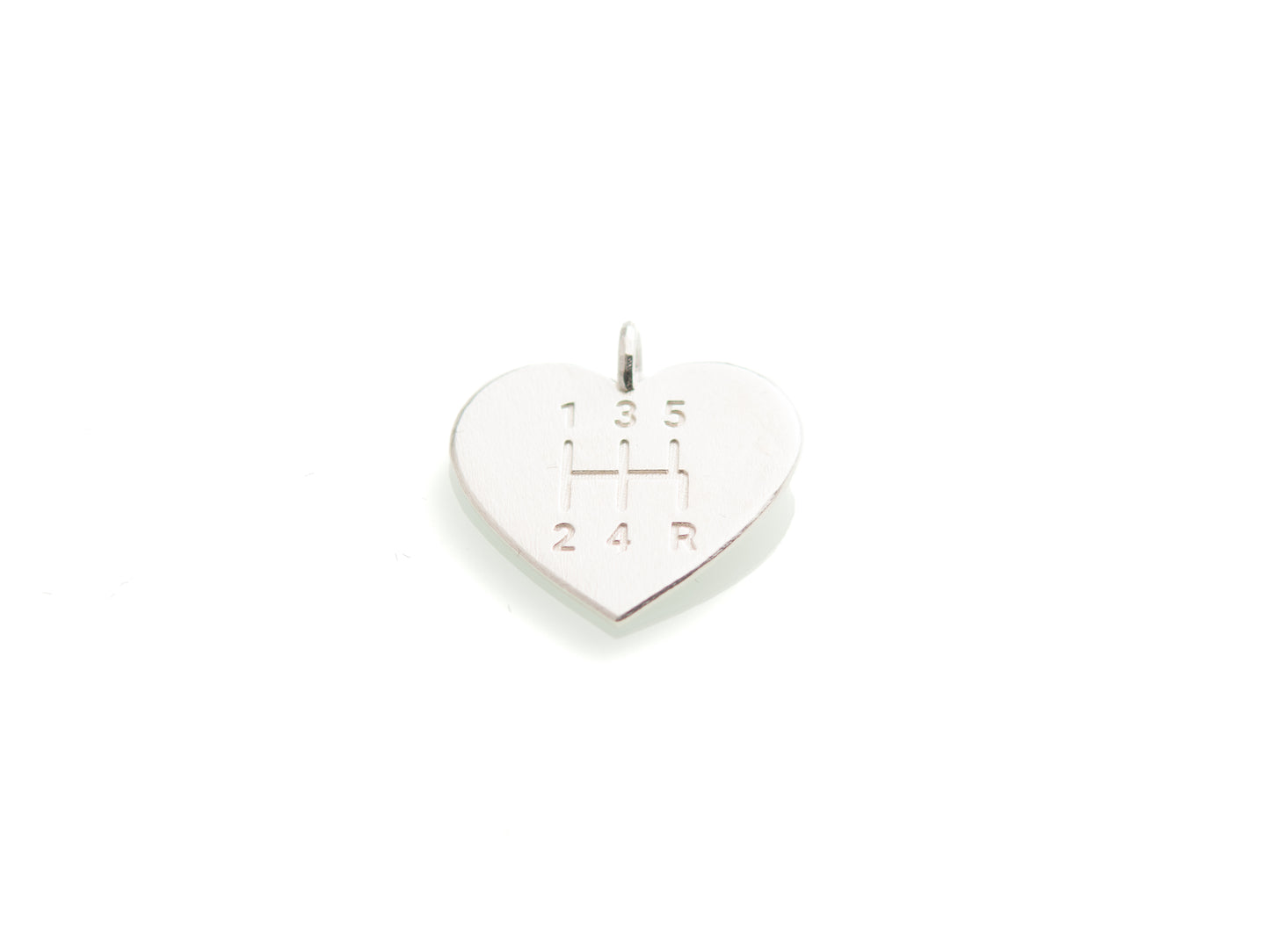 Gear Head Heart Necklace