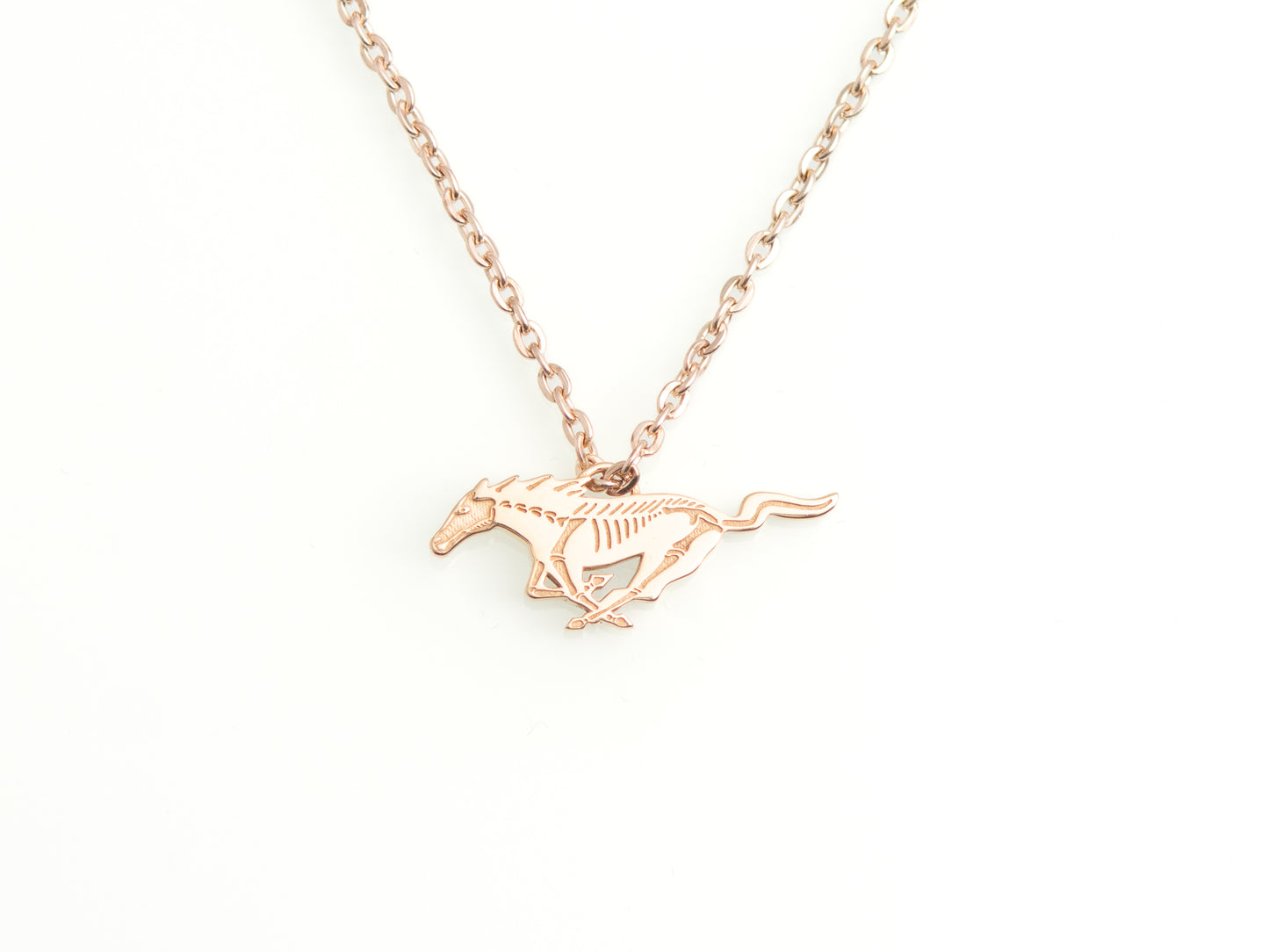 Skeleton Mustang Pendant